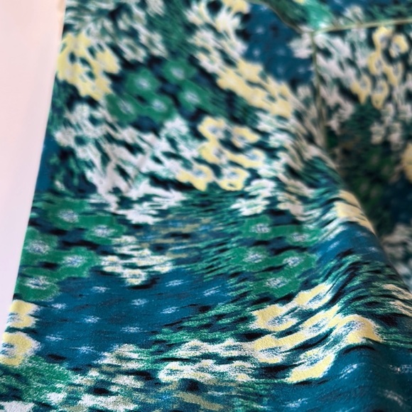 AERIE | Offline Real Me XTRA Hold Up! Green & Blue 7/8 High Rise Leggings - Picture 5 of 14